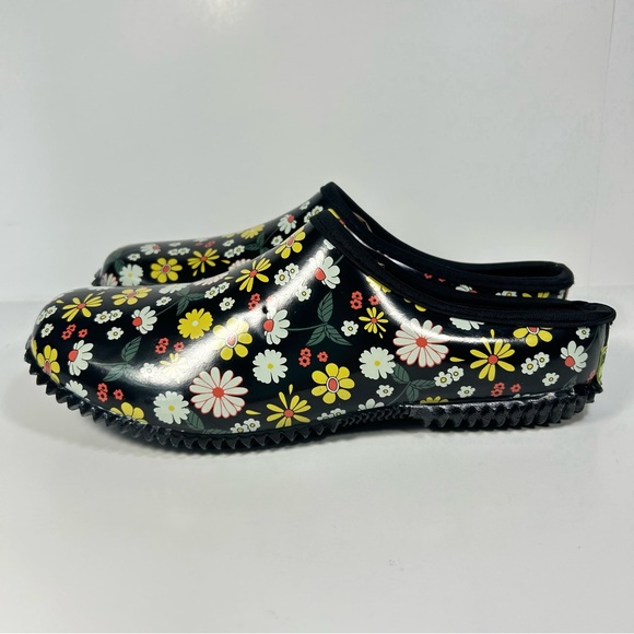 Western Chief Petal Party Garden Waterproof Floral Slip-On Clogs Shoes Women’s 8 - Picture 3 of 14